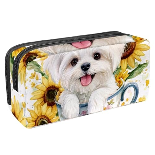 KengjuTesu Wasserdichtes Federmäppchen, Sonnenblumen-Becher, niedliches Federmäppchen mit Reißverschluss, Bürobedarf, Schreibwaren-Organizer für Studenten, Teenager, Erwachsene, Mehrfarbig 3, KengjuTesu Wasserdichtes Federmäppchen, Sonnenblumen-Becher, niedliches Federmäppchen mit Reißverschluss, Bürobedarf, Schreibwaren-Organizer für Studenten, Teenager, Erwachsene, Mehrfarbig 3, von KengjuTesu