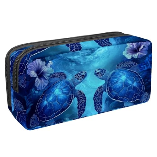 KengjuTesu Wasserdichtes Federmäppchen, Sonnenblumen-Becher, niedliches Federmäppchen mit Reißverschluss, Bürobedarf, Schreibwaren-Organizer für Studenten, Teenager, Erwachsene, Mehrfarbig 9, von KengjuTesu