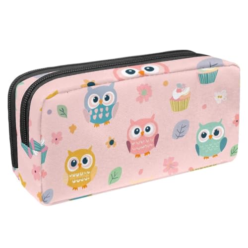 KengjuTesu Wasserdichtes Federmäppchen, lila Kuh-Druck, Federmäppchen mit Reißverschluss, Bürobedarf, Schreibwaren-Organizer für Studenten, Teenager, Erwachsene, Mehrfarbig 10, Einheitsgröße, von KengjuTesu