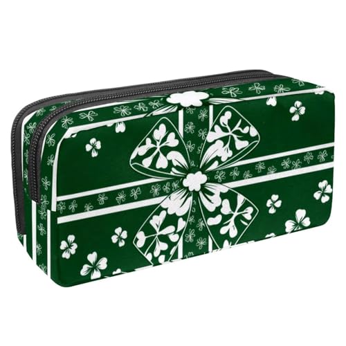 KengjuTesu Wasserdichtes Federmäppchen, violetter Hintergrund, Hasenei-Federmäppchen mit Reißverschluss, Bürobedarf, Schreibwaren-Organizer für Studenten, Teenager, Erwachsene, Mehrfarbig 5, von KengjuTesu