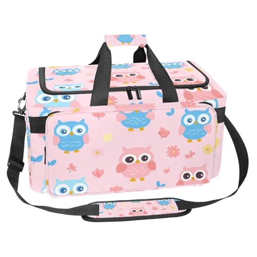 Sporttasche aus Oxford-Gewebe, mit abnehmbarem Schultergurt, Trainings-Handtasche, Übernachtungstasche für Damen und Herren, Dinosaurier-Universum, Mehrfarbig 16, Einheitsgröße, Handgepäck von KengjuTesu