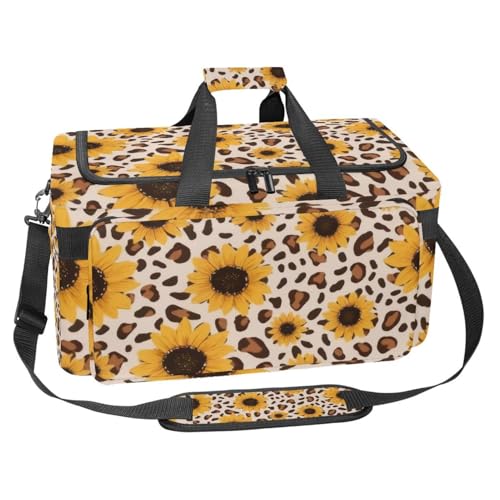 Sporttasche aus Oxford-Gewebe, mit abnehmbarem Schultergurt, Trainings-Handtasche, Übernachtungstasche für Damen und Herren, Dinosaurier-Universum, Mehrfarbig 5, Einheitsgröße, Handgepäck von KengjuTesu