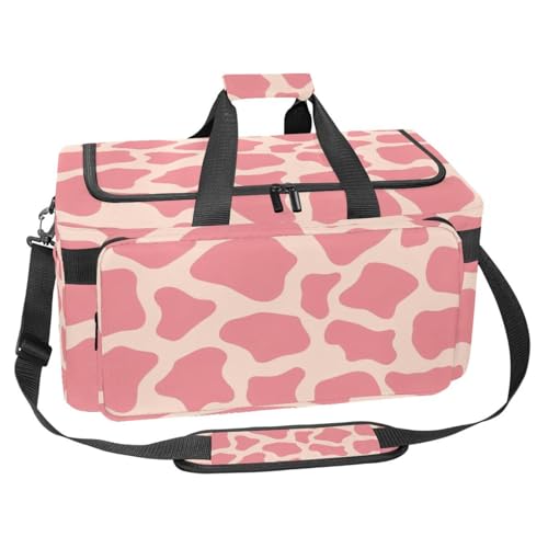 Sporttasche aus Oxford-Gewebe, mit abnehmbarem Schultergurt, Trainings-Handtasche, Übernachtungstasche für Damen und Herren, Dinosaurier-Universum, Mehrfarbig 6, Einheitsgröße, Handgepäck von KengjuTesu