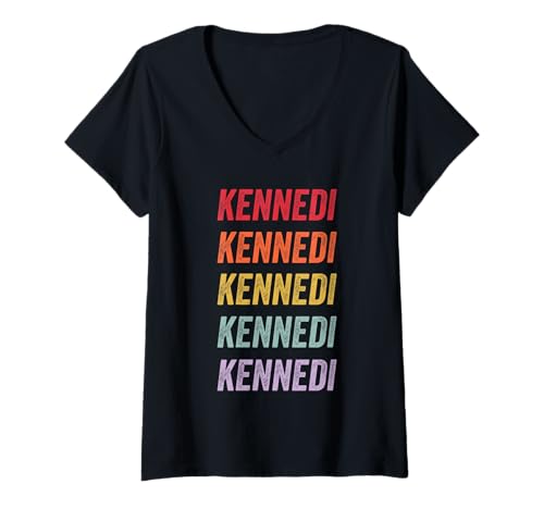 Damen Kennedi T-Shirt mit V-Ausschnitt Damen Kennedi T-Shirt mit V-Ausschnitt von Kennedi Apparel