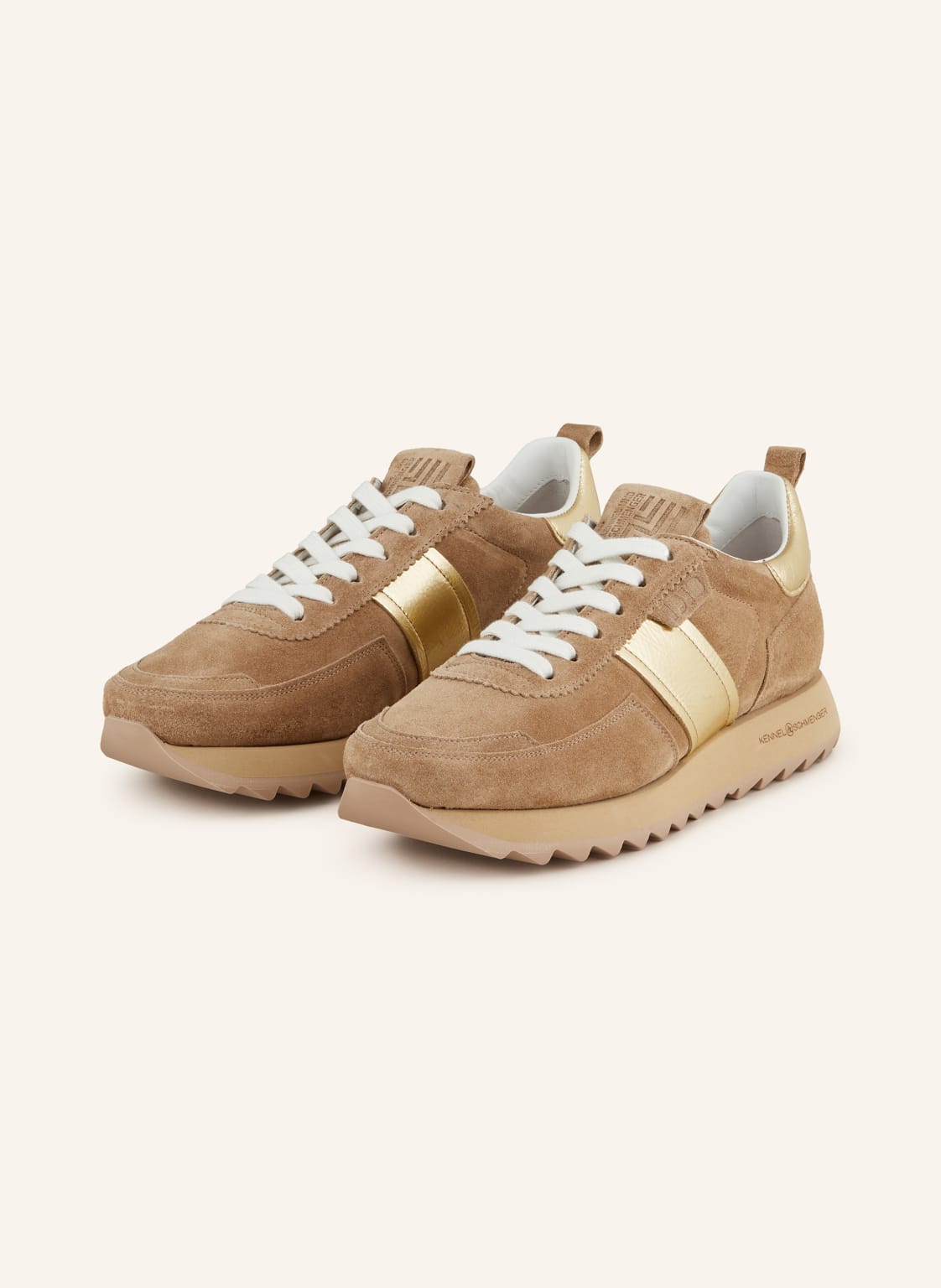 Kennel & Schmenger Sneaker Stroke beige von Kennel & Schmenger