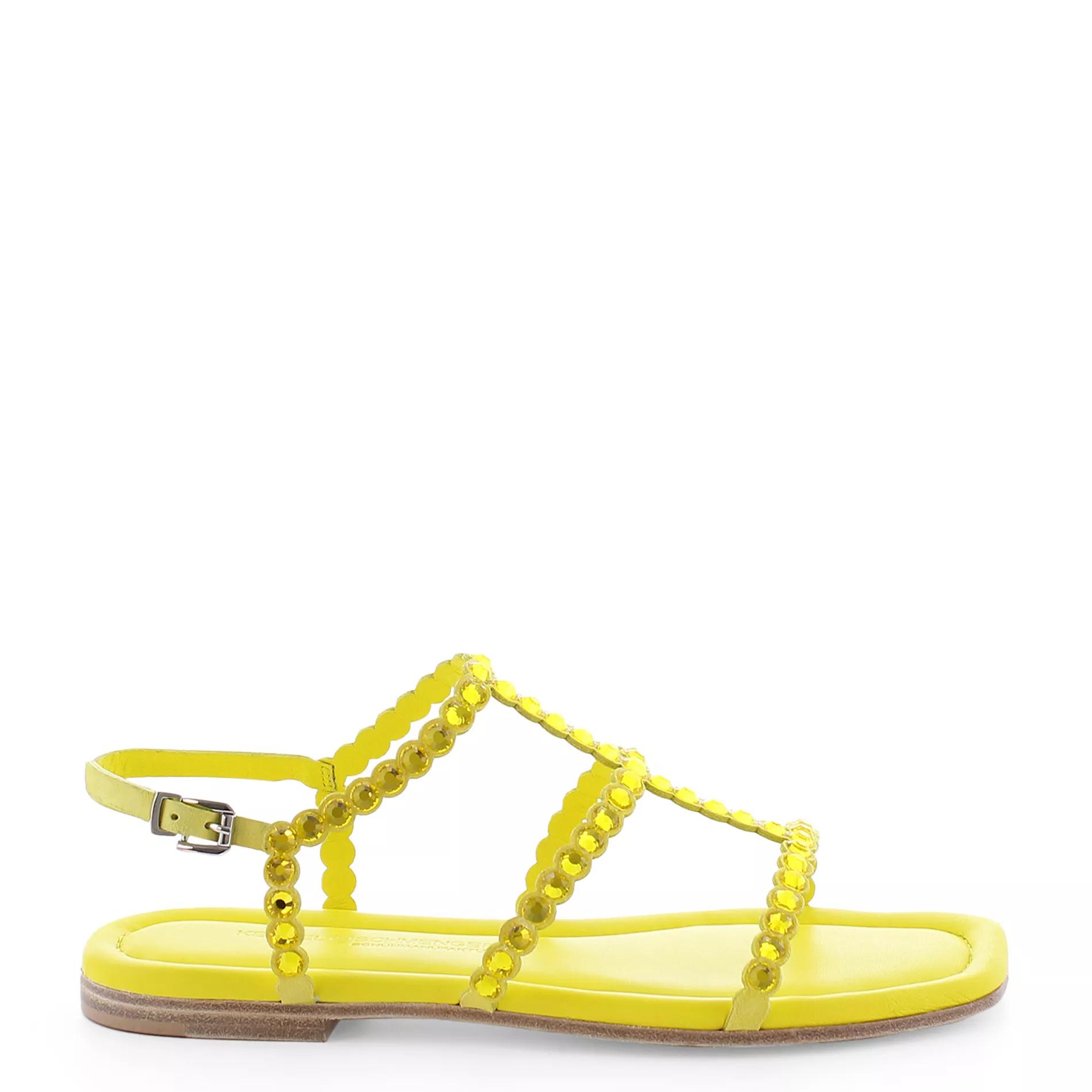 Kennel & Schmenger Sneakers - Sandale HOLLY - Gr. 42,5 (EU) - in Gelb - für Damen von Kennel & Schmenger