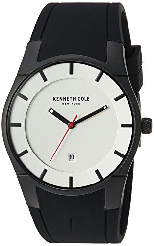 Kenneth Cole Herren Analog Japanisch Quarz Uhr mit Silikon Armband 10031266 von Kenneth Cole New York