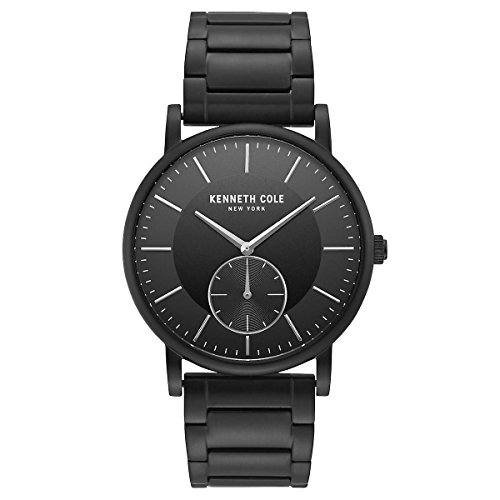 Kenneth Cole Herren Analog Quarz Uhr mit Leder Armband KC50066003 von Kenneth Cole New York