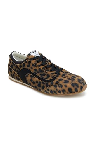 Kenneth Cole New York Damen Alma Sneaker, Leopard Suede, 38 EU von Kenneth Cole New York