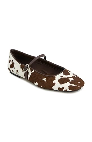 Kenneth Cole New York Damen Jasper Mary Jane Schuh, Braunes Kuhhaar, 38.5 EU von Kenneth Cole New York
