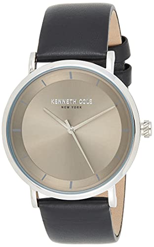 Kenneth Cole New York Herren-Armbanduhr Analog Quarz Leder KC50567002 von Kenneth Cole