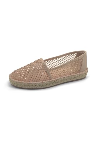 Kenneth Cole REACTION Damen Bonne Bootsschuh, Mandel-Kristall-Mesh, 37.5 EU von Kenneth Cole REACTION