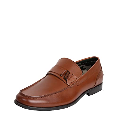 Kenneth Cole REACTION Herren Estate 2.0 G?rtel Loafer Driving Style, Cognac, 42.5 EU von Kenneth Cole REACTION