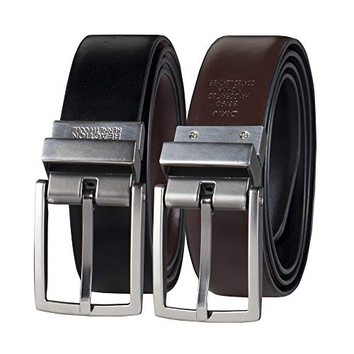 Kenneth Cole REACTION Men's U-Turn Reversible Leather Belt,Black/Brown,32 von Kenneth Cole REACTION