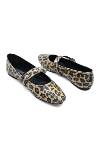Kenneth Cole Reaction Damen Maxi Ballerinas, Leopard, 38.5 EU von Kenneth Cole REACTION