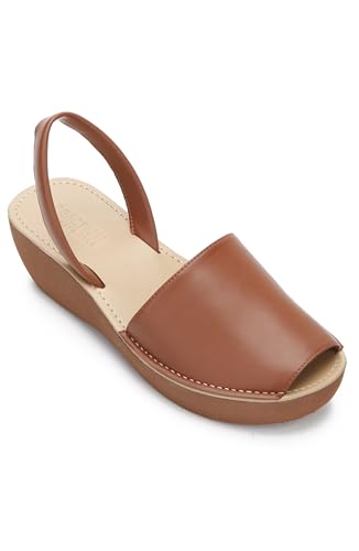 Kenneth Cole REACTION Slingback Plateau Sandalen RL05822BN-903-7.5 M US von Kenneth Cole REACTION