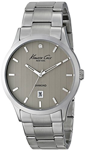 KENNETH COLE HERREN-ARMBANDUHR ARMBAND EDELSTAHL + GEHÄUSE QUARZ ANALOG KC9368 von Kenneth Cole