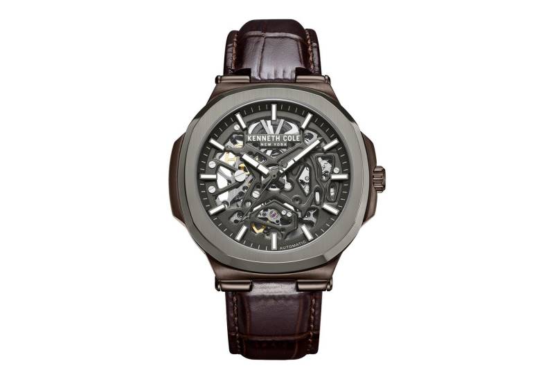 Kenneth Cole Automatikuhr Automatikuhr Herrenuhr 48 mm Automatik Herren von Kenneth Cole