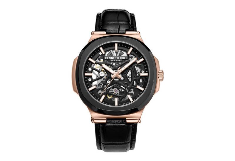 Kenneth Cole Automatikuhr Automatikuhr Herrenuhr 48 mm Automatik Herren von Kenneth Cole