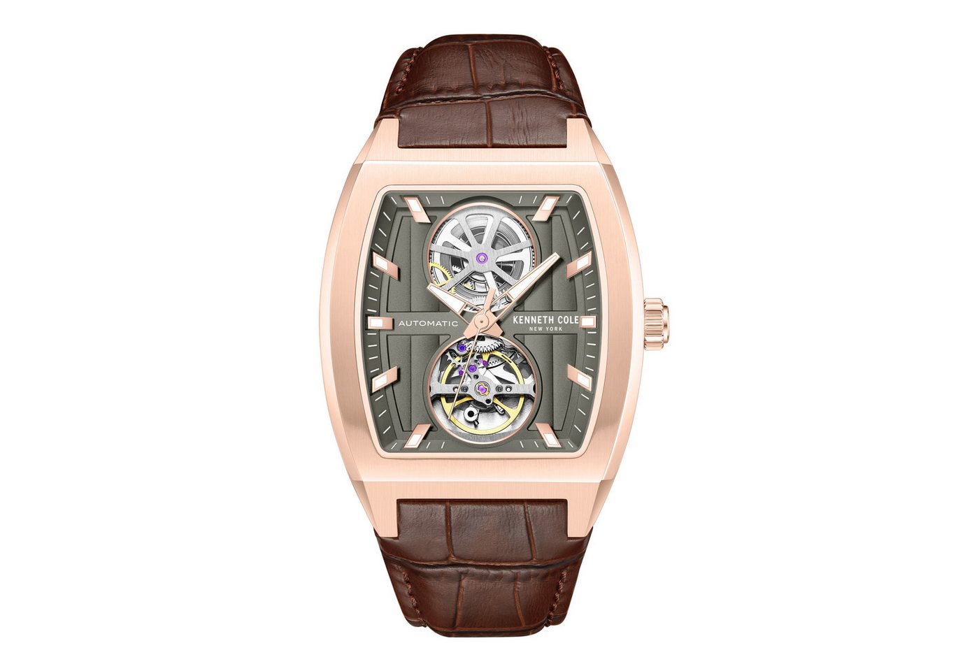 Kenneth Cole Automatikuhr Automatikuhr Herrenuhr 52,5 mm Automatik Herren von Kenneth Cole