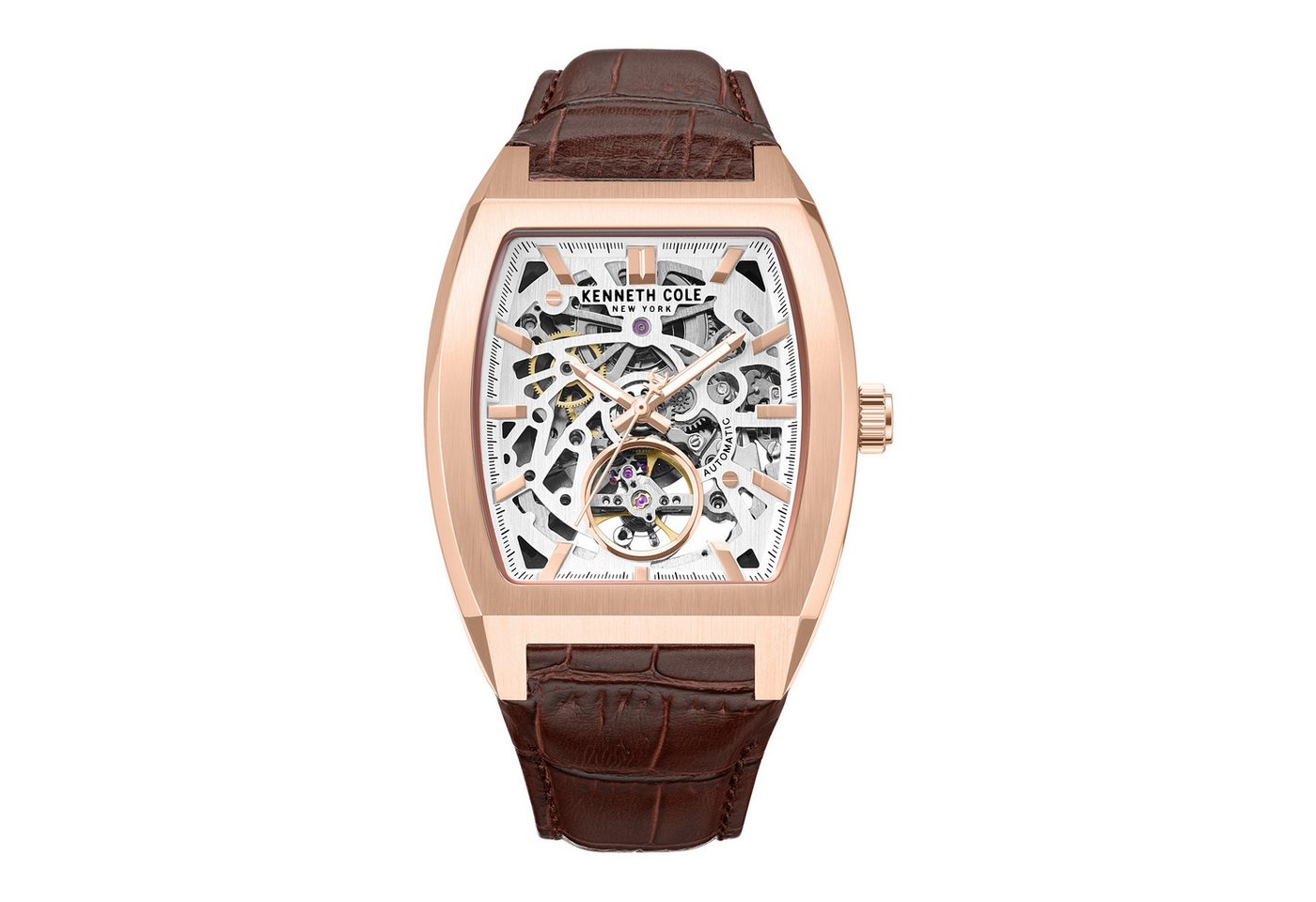 Kenneth Cole Automatikuhr Automatikuhr Herrenuhr 52,5 mm Automatik Herren von Kenneth Cole