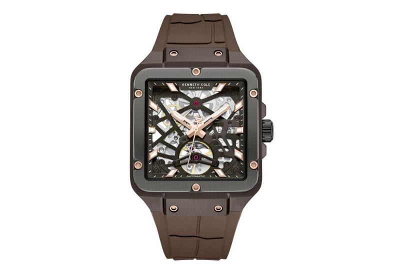 Kenneth Cole Automatikuhr Automatikuhr Herrenuhr 53,5 mm Automatik Herren von Kenneth Cole