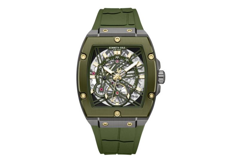 Kenneth Cole Automatikuhr Automatikuhr Herrenuhr 53,5 mm Automatik Herren von Kenneth Cole