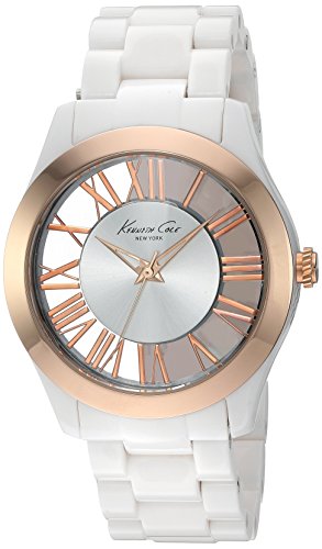 Kenneth Cole Damen Analog Quarz Uhr mit Resin Armband KC4860 von Kenneth Cole