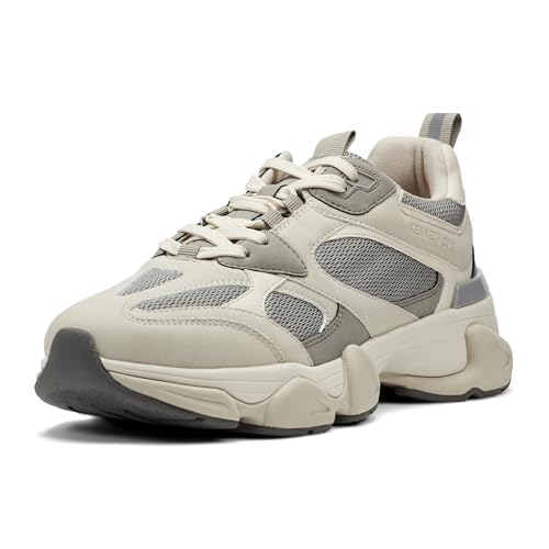 Kenneth Cole Herren Alder Sneaker, Hellgrau Multi von Kenneth Cole