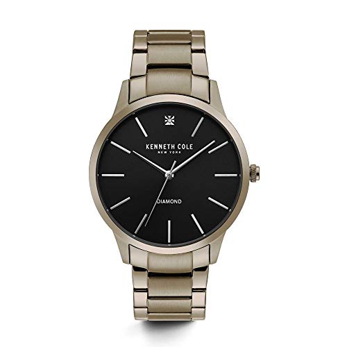 Kenneth Cole Herren Analog Quarz Uhr mit Edelstahl Armband KC15111014 von Kenneth Cole