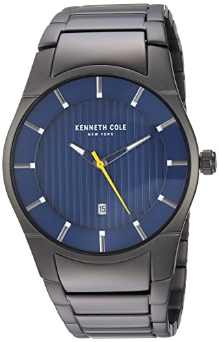 Kenneth Cole Herren analog Quarz Uhr mit Edelstahl Armband KC15103012 von Kenneth Cole