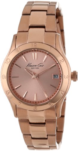 Kenneth Cole KC4931 Damen Armbanduhr, Armband aus Edelstahl Farbe Gold Rosa von Kenneth Cole