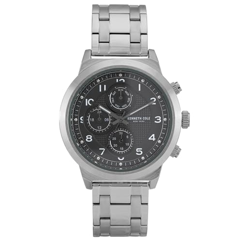 Kenneth Cole Men's Silver Watch KC50884006 von Kenneth Cole