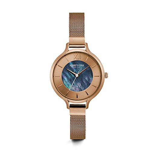 Kenneth Cole New York Silber Zifferblatt Edelstahl Mesh Armband KC15187001 von Kenneth Cole