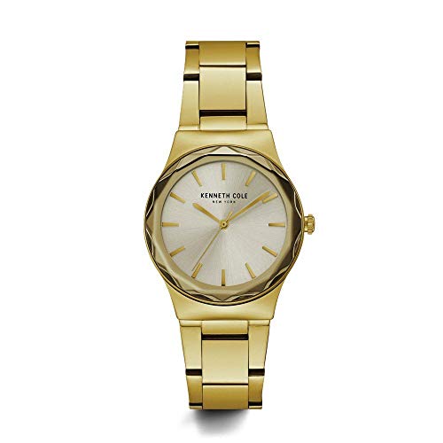 Kenneth Cole Damen Analog Quarz Uhr mit Edelstahl Armband KC50059001 von Kenneth Cole New York