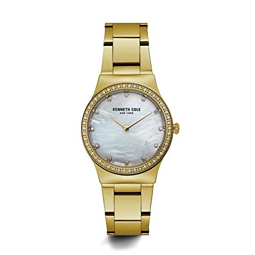 Kenneth Cole New York Damen-Armbanduhr Analog Quarz Edelstahl KC50061001 von Kenneth Cole New York