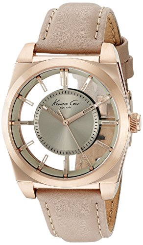 Kenneth Cole New York Damen-Armbanduhr Analog Quarz Leder 10027853 von Kenneth Cole New York