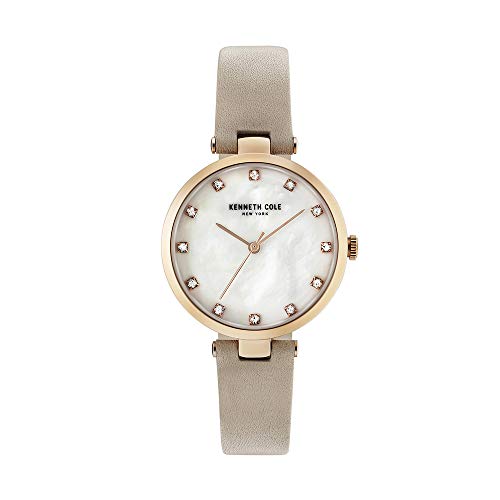 Kenneth Cole New York Damen-Armbanduhr Analog Quarz Leder KC50257003 von Kenneth Cole New York