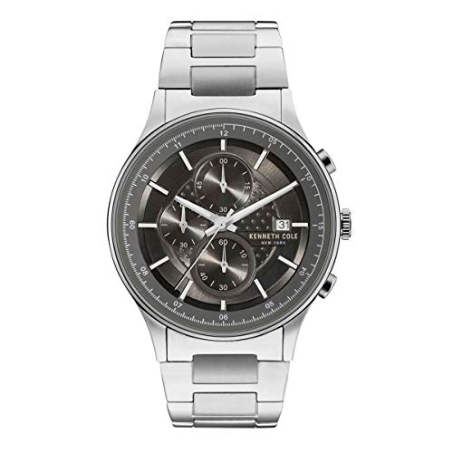Kenneth Cole New York Herren Uhr Armbanduhr Chrono Edelstahl KC15101001 von Kenneth Cole