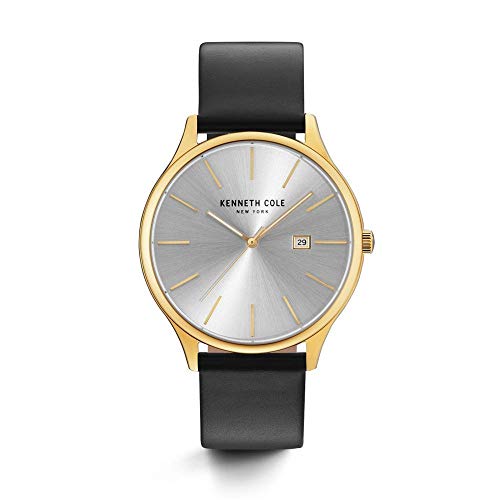 Kenneth Cole New York Herren Uhr Armbanduhr Leder KC15096001 von Kenneth Cole
