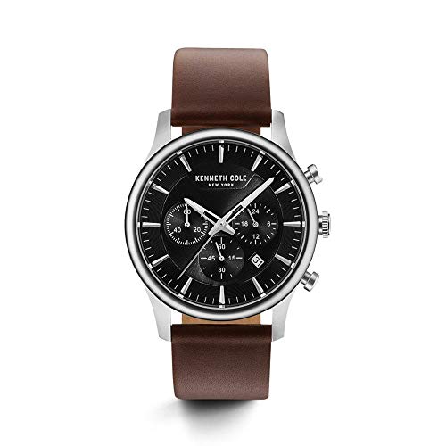 Kenneth Cole New York Herren analog Quarz Uhr mit Leder Armband KC15106002 Kenneth Cole New York Herren analog Quarz Uhr mit Leder Armband KC15106002 von Kenneth Cole New York