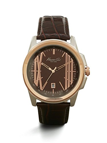 Kenneth Cole New York Herren-Armbanduhr Analog Leder 10018778 / KC8096 von Kenneth Cole