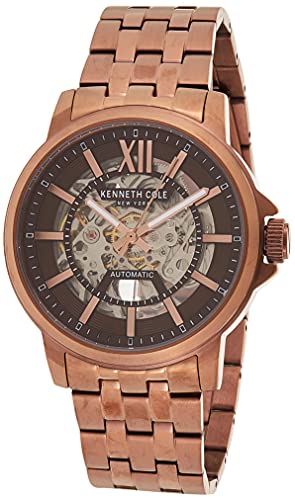 Kenneth Cole New York Uni-Erwachsene analog Quarz Uhr mit Edelstahl Armband KC50779007 von Kenneth Cole New York