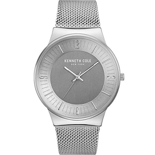 Kenneth Cole New York Male Quartz Watch with Stainless Steel Strap, Silver, 24 (Model: KC50800002) von Kenneth Cole