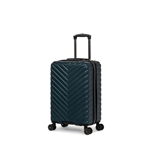 Kenneth Cole REACTION Madison Hardside Chevron erweiterbares Gepäck für Damen, Smaragd, 28-Inch Checked, Madison Hardside Chevron erweiterbares Gepäck für Damen von Kenneth Cole REACTION