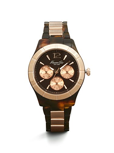 Kenneth Cole Damen-Armbanduhr 37mm Armband Plastik Zwei Ton Gehäuse Edelstahl Quarz Analog KC0003 Kenneth Cole Damen-Armbanduhr 37mm Armband Plastik Zwei Ton Gehäuse Edelstahl Quarz Analog KC0003 von Kenneth Cole
