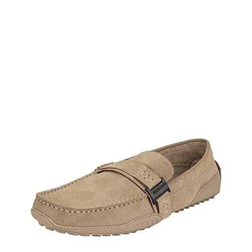 Kenneth Cole Unlisted Men's Wister Belt Driver Loafer Casual Shoes Memory Foam Insole, Taupe, 9 von Kenneth Cole