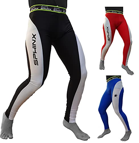 Kenneth J Lane Compression Leggings lang (M, Blau) Hose, M Unisex-Erwachsene von Kenneth J Lane
