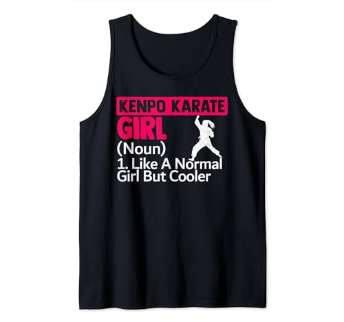Kenpo Karate Girl Amerikanische Kenpo Karate Kampfkünste Tank Top von Kenpo Karate American Kenpo Karate Martial Arts
