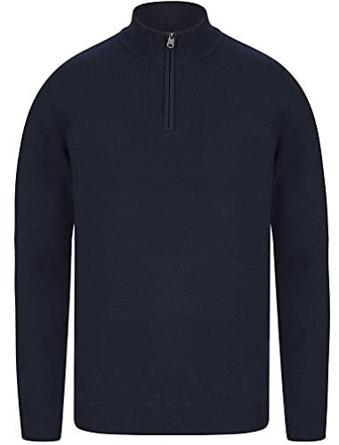 Kensington Eastside-Pull-Kragen-Rei�verschluss navy blauer Mann von Kensington Eastside